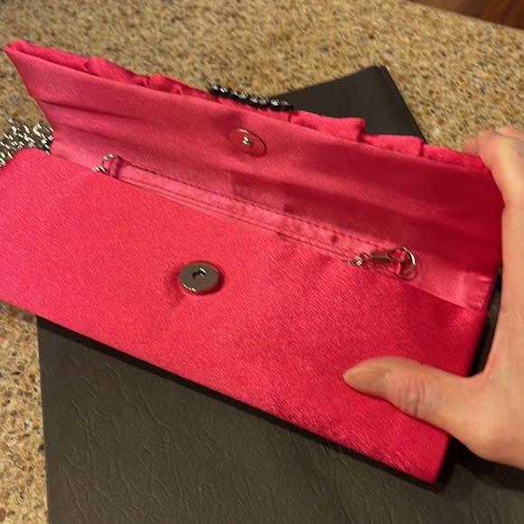 Pink Clutch  Bag - Picture 3 of 4